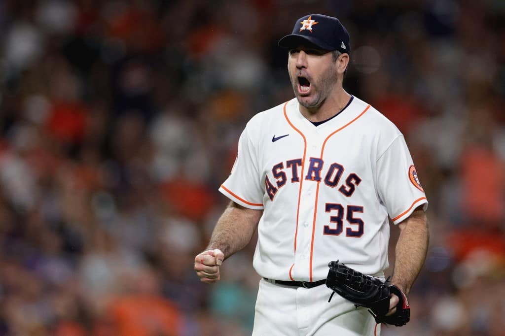 Justin Verlander Houston Astros Arizona Diamondbacks